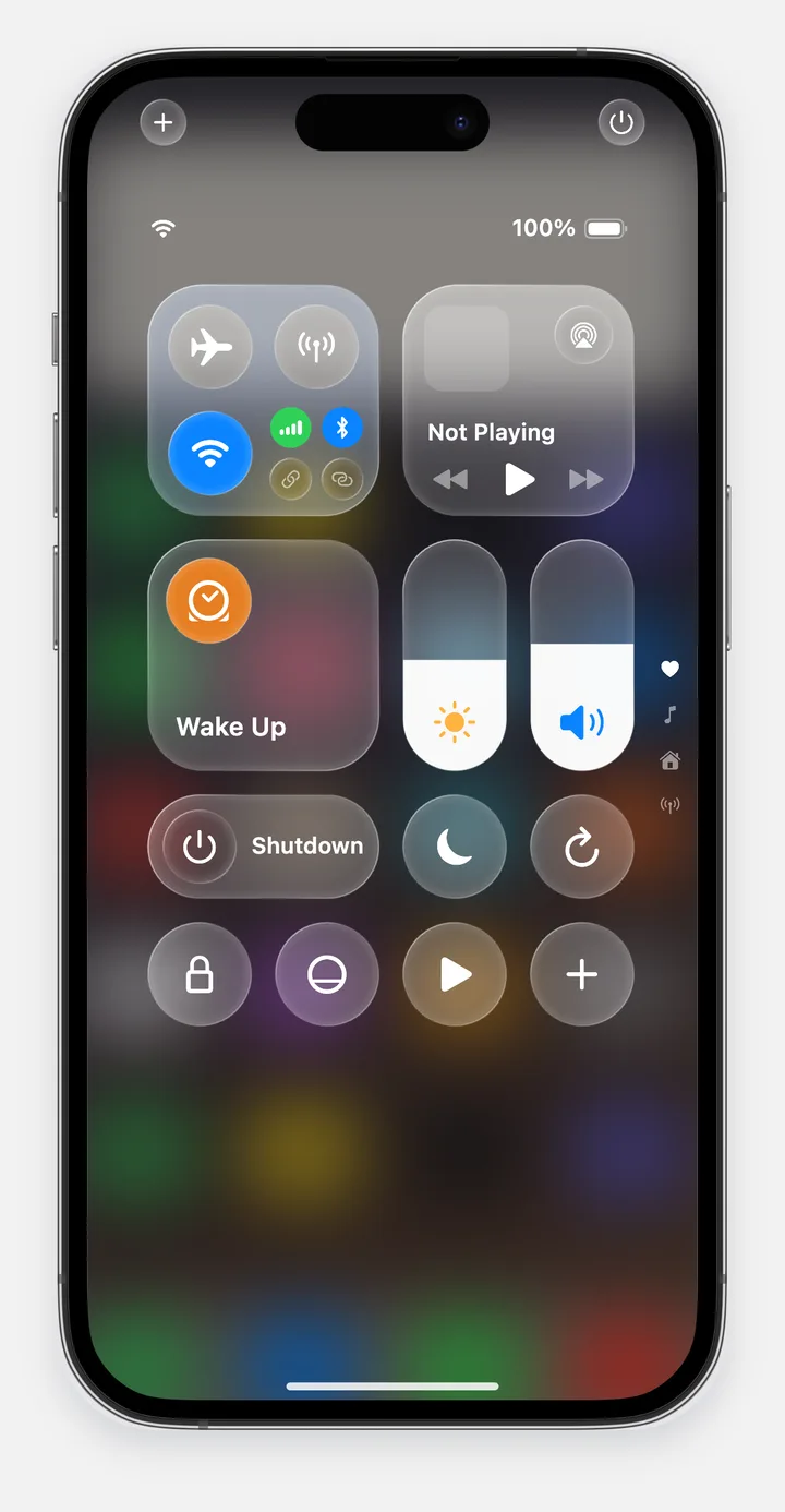 Magic Packet controls in Control Center